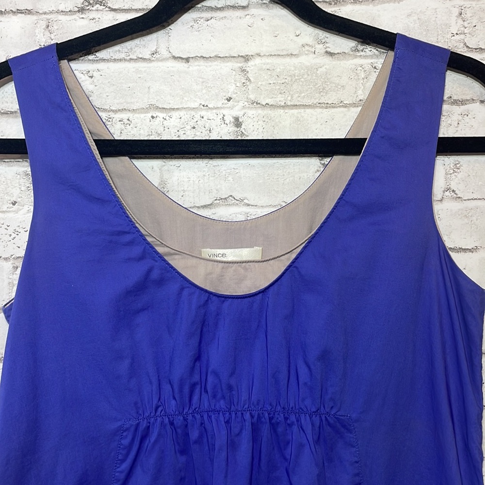 Vince Azure Color Block Dress Size XS - Picture 4 of 7